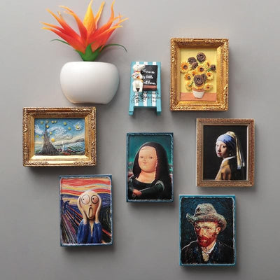 Famous Painting Fridge Magnet - Down&Town